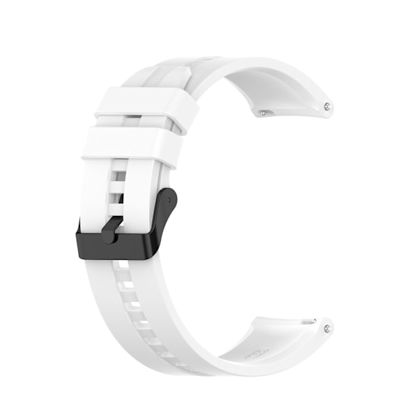 Valkoinen Valkoinen yhteensopiva Huawei Watch Gt 2 Pro silikonirannekkeen kanssa