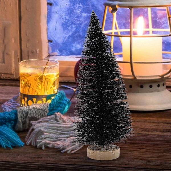 Konstgjord Liten Tall Mini Julgran Mini Julgranar Hantverk Skrivbordsjulgranar