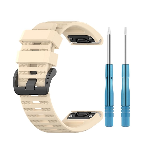 Ospecificerad Ospecificerad Smart Klocka Snabbfäste Silikon Armbandsrem Kompatibel med Garmin Fenix 6 22mm