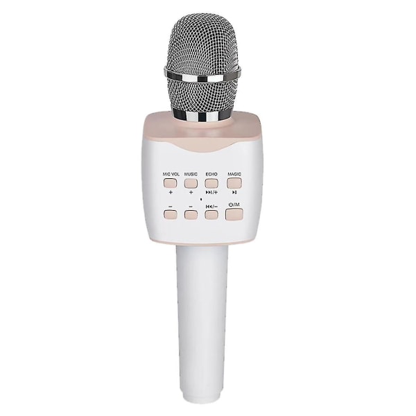 Ny mikrofonkaraoke Födelsedagspresent Familjefest Karaokemaskin (rosa)