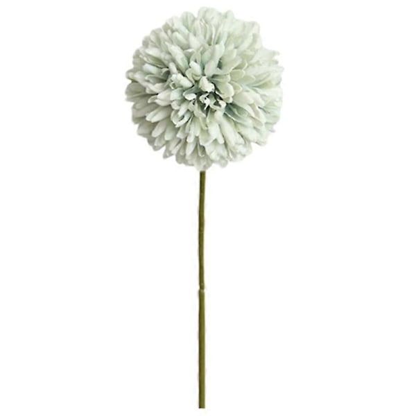 1st Konstgjord Maskros Tistel Blomma Boll DIY Bröllopsfest Skrivbordsdekoration Green
