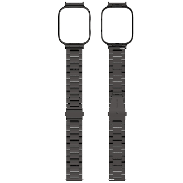 Sort Sort Tre-perle Rem kompatibel med Redmi Watch 3 Lite / Watch 3 Active