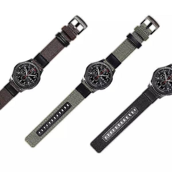 20mm Canvas Armband kompatibel med Garmin Venu Sq