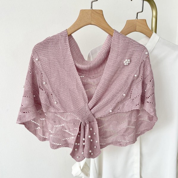Dame falsk krage Avtakbar halv Sommer Nakke Beskyttelse Kni Lotus color