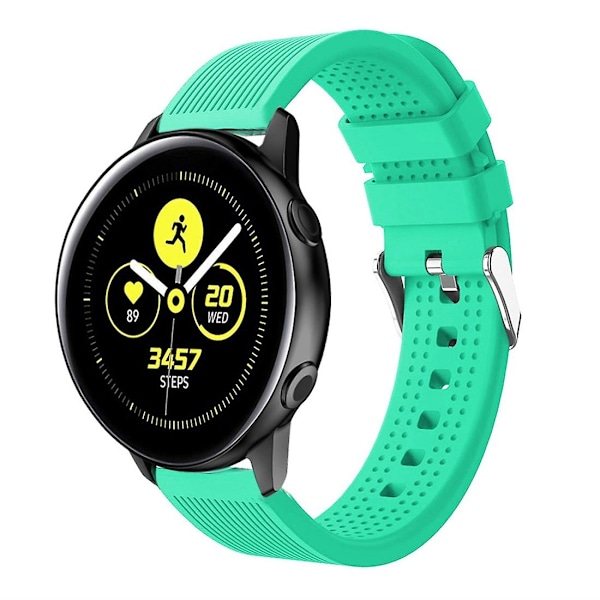 Mintgrøn Mintgrøn Silikone Armbåndsrem Urrem kompatibel med Garmin Vivoactive 3