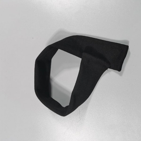 Dame falsk krave Anti-snavs vasketøj Naturlig Herre Co Black bag collar-60