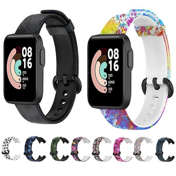 Påfugl Påfugl Silikone Urrem kompatibel med Xiaomi Mi Band 7 Pro kompatibel med Xiaomi Mi Band 7 Pro