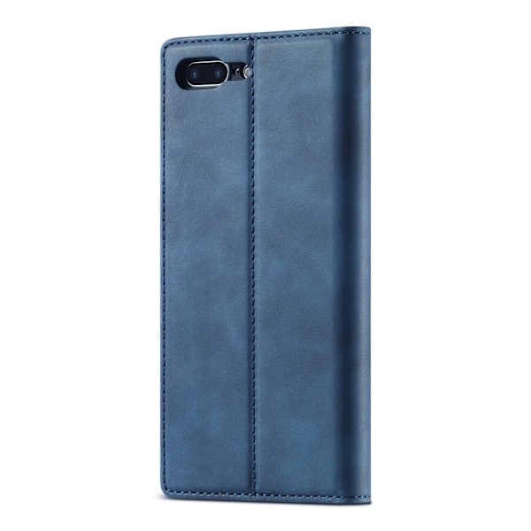 Kotelo iPhone 14plus siniselle magneettiselle mikrokuitupisteelle