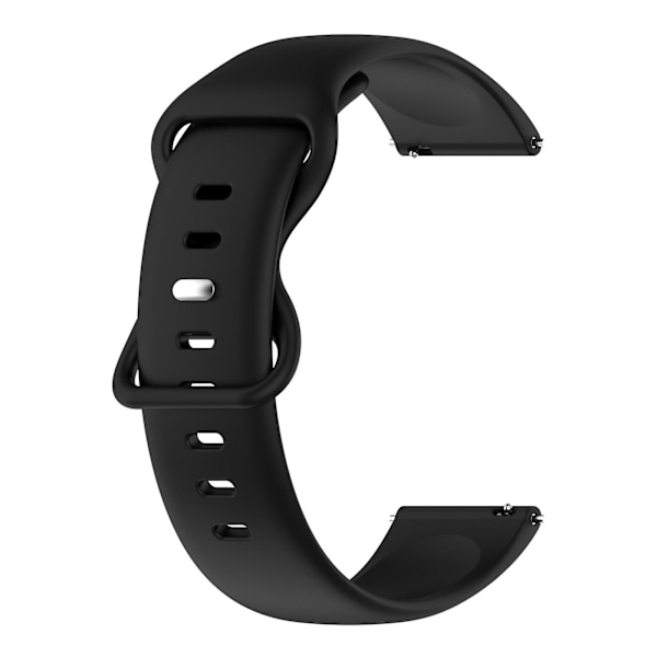 Svart Svart Silikon Klokkereim kompatibel med Garmin Vivoactive3