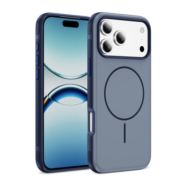 Kotelo iPhone 15 Plus Magnetic Sky Blue Noz28823