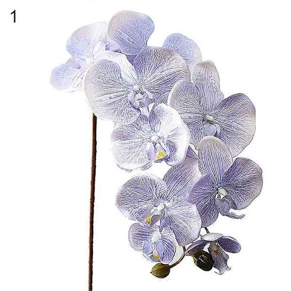 1 stk. Kunstig Blomst Sommerfuglorkidé Livaktig Hage DIY Fest Bryllupsdekor 1