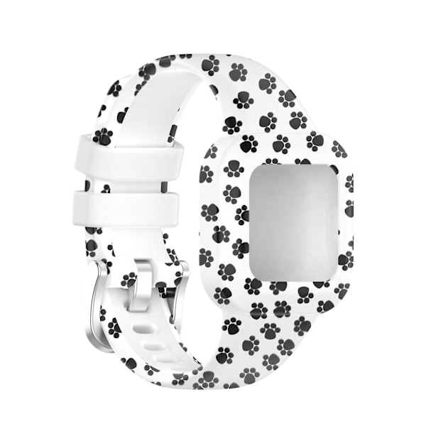 Fodaftryk Fodaftryk kompatibel med Garmin Vivofit Jr3 Silikone Print Urrem