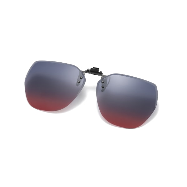 Solglasögon Clip Myopia Solglasögon kan skruvas upp Ultralätt Snygg polariserad för körning UV-skydd Gray red slices