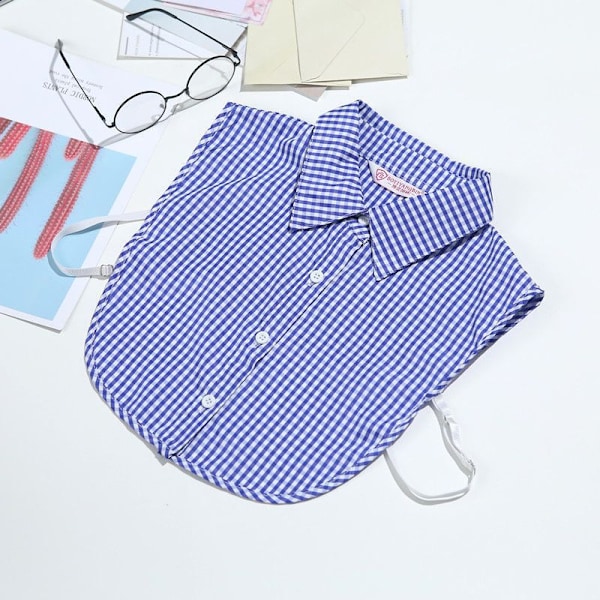 Falsk krage for dame, genserdekorasjon, koreansk stil, Xuefang White collar average size 37-70kg