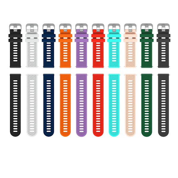 Sort Sort Urrem kompatibel med Garmin Venu 2 Plus