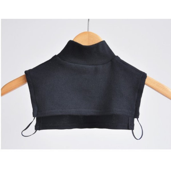 Dame falsk krage Avtakbar halv Avtakbar Barne Vint Black 5 to 10 years old