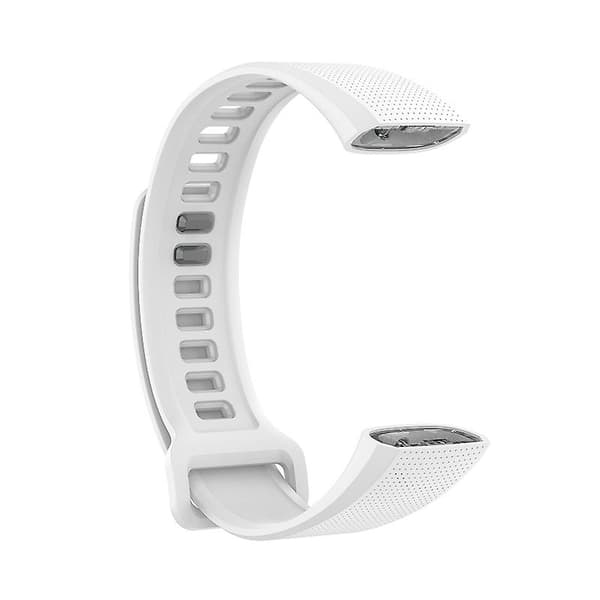 Hvit Hvit kompatibel med Huawei Band 2 Pro silikonrem