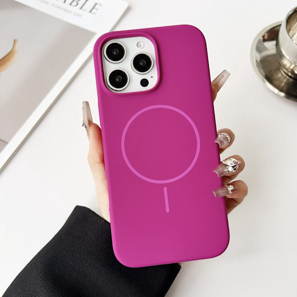 Etui til iPhone 17 Magnetisk Silikonefinish Noz29292