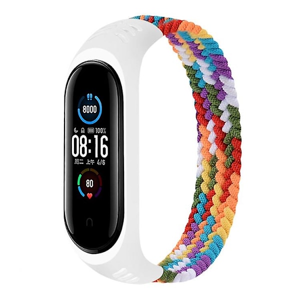 Rainbow Rainbow kompatibel med Xiaomi Mi Band Nylon Urrem, Størrelse: xl 180mm