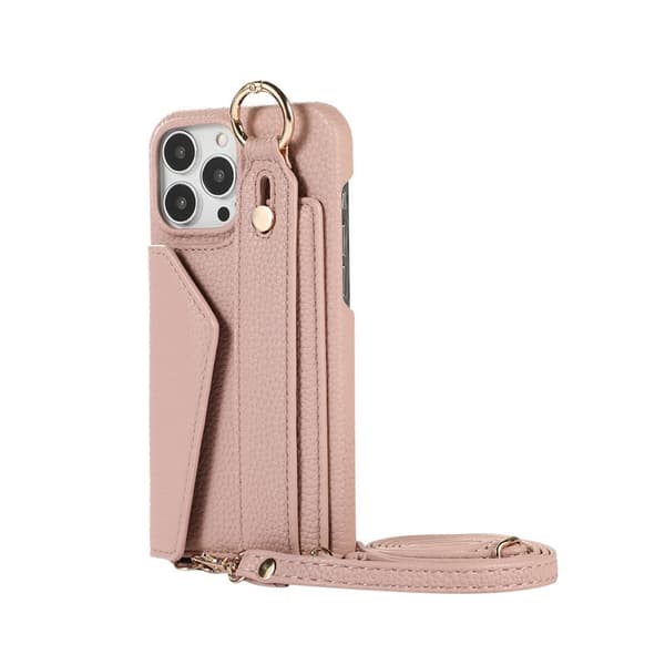 Fodral för iPhone 13Pro (Köttpulver) handledsmyntväska Handleds Pebble Plånbok med korthållare
