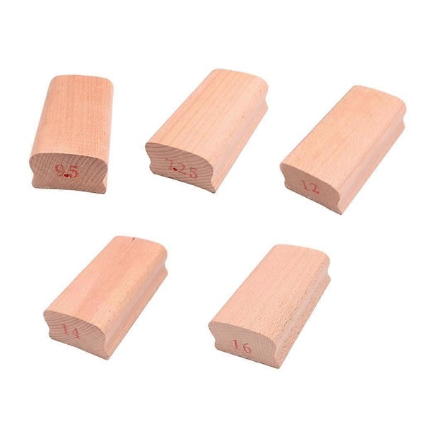 Puinen sädehiomalaikka otelaudan nauhojen tasoitukseen DIY kitaratyökalu 7.25'' 7.25inch