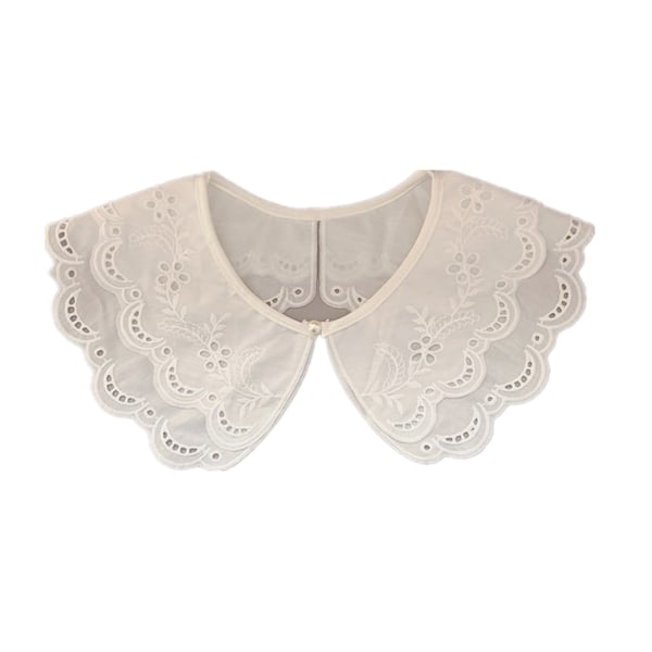 Naisten tekoviulus irrotettava puoli hame pitsikiinnitys irrotettava A W032 pearl collar 48cm