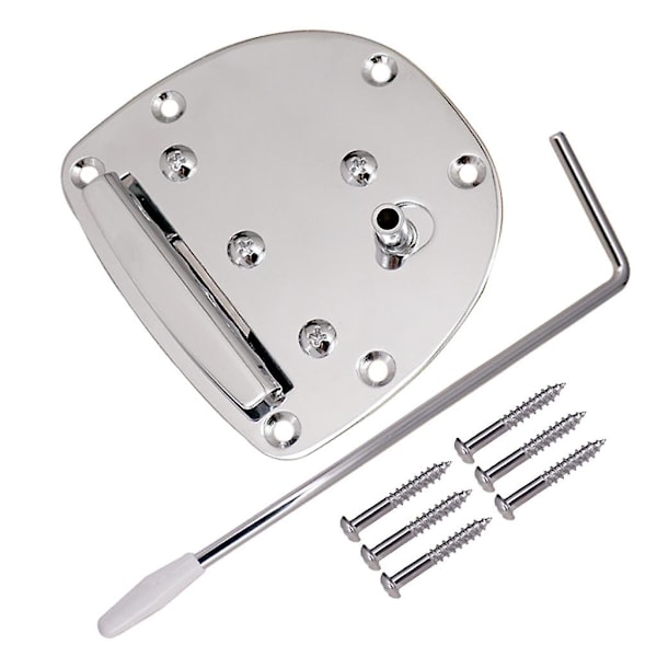 Elektrisk Gitar Tremolo Bro med Whammy Bar for Jazzmaster Gitar Sølv