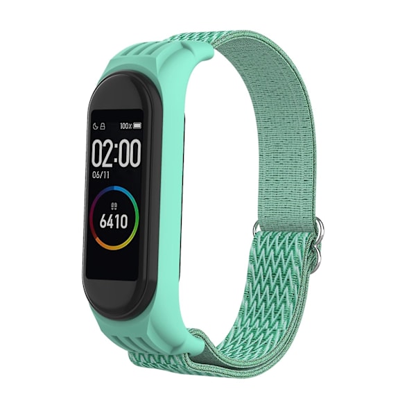 Havgrøn Havgrøn kompatibel med Xiaomi Mi Band 6 / 5 / 4 / 3 Bølgeformet Urrem