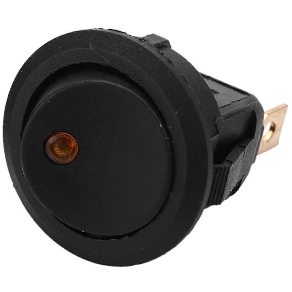 80 KPL LED-pistevalo 12V Auto Vene Pyöreä Keinukytkin ON/OFF SPST-kytkin