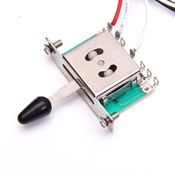 Gitar Ledningsnett 1V2T 1Jack 5-veis Bryter