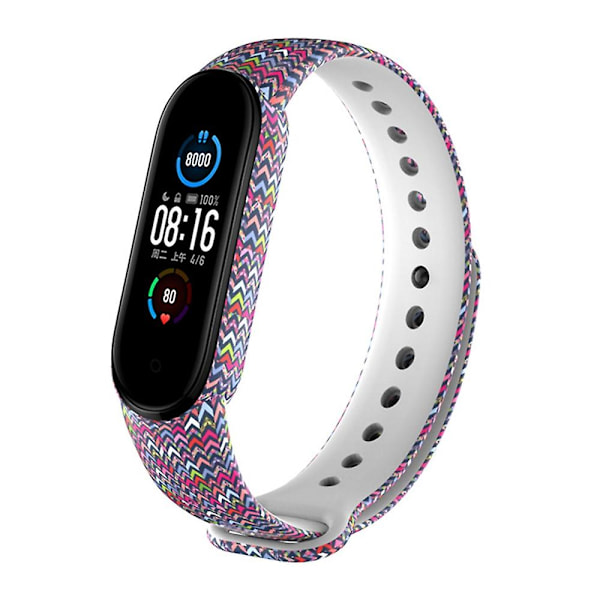 Stribe Stribe kompatibel med Xiaomi Mi Band 5 Tpuwatchband