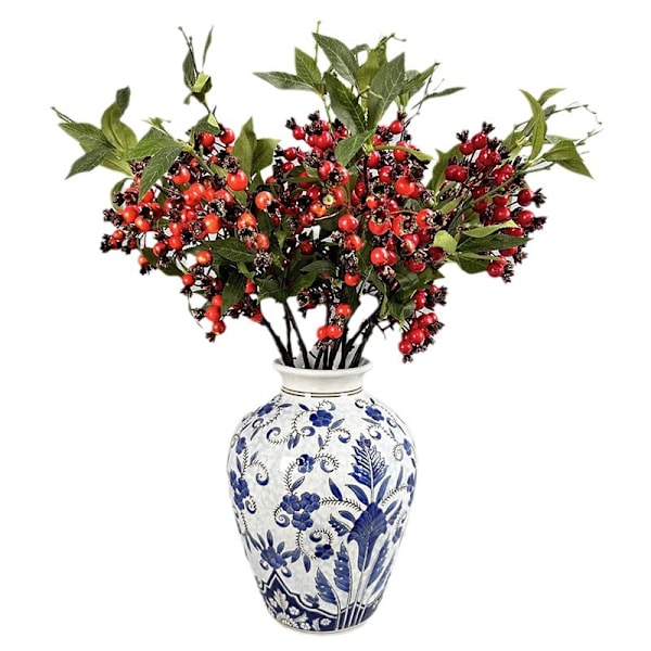 Mini Falskt Granatäpple Frukt Juldekor Bröllop Hem Vardagsrum Bär Falsk Blomma Ornament Four small pomegranates orange
