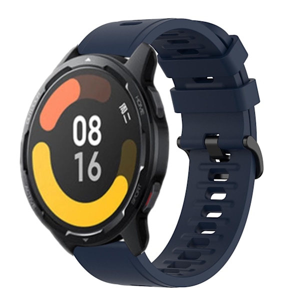 Midnattsblå Mjukt Silikon Armbandsur Kompatibelt med Xiaomi Mi Watch Color 2