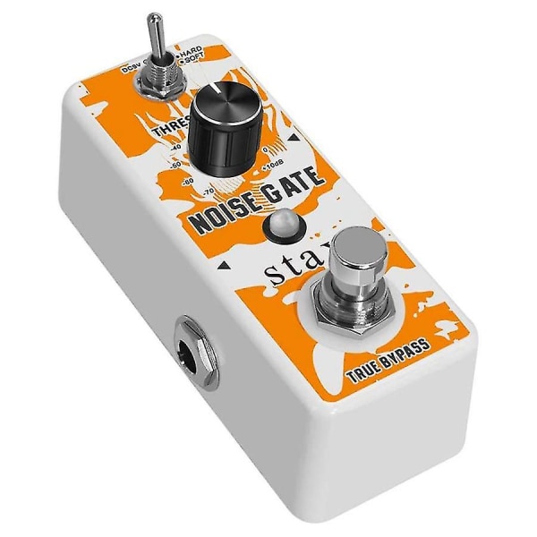 Ny Stax Guitar Noise Gate Pedal Kompatibel med Elgitarr hårda och mjuka lägen