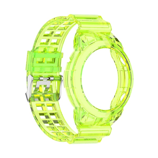 Limegrønn Limegrønn kompatibel med Huawei Watch Gt 2 46mm Silikon Integrert Klokkereim