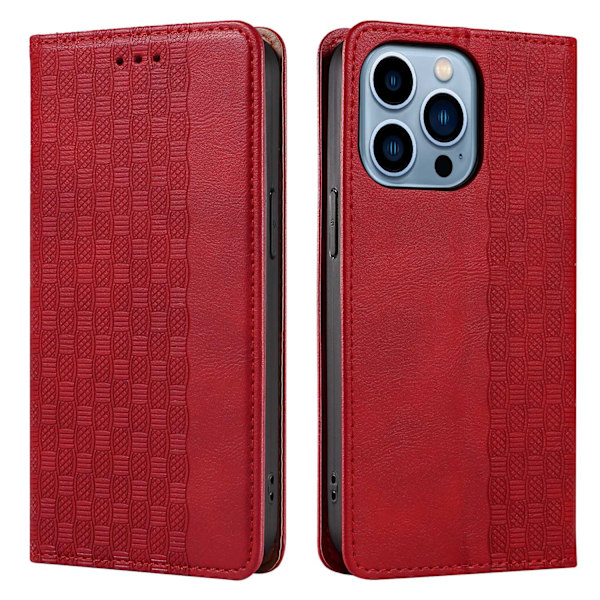 Kotelo iPhone 15 Pro:lle, punainen, läppäteline