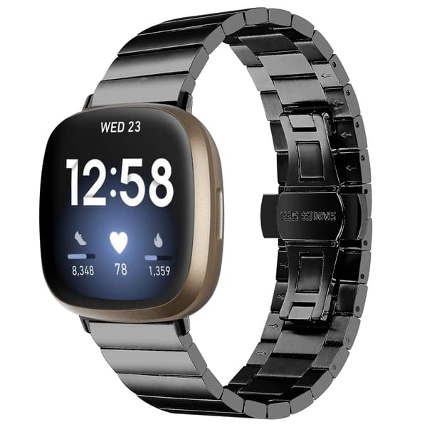 Metal urrem kompatibel med Fitbit Versa 3 / Sense