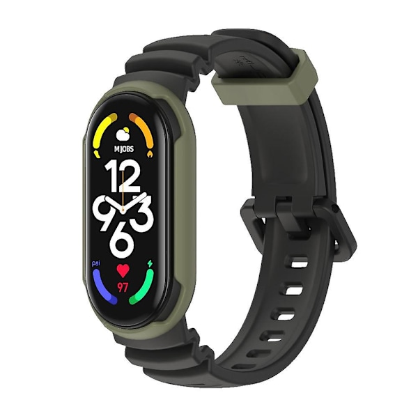 Unibody tofarvet urrem kompatibel med Xiaomi Mi Band 7 / 7 Nfc