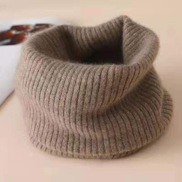 Dame falsk krage Avtakbar halv Cervical Support Vinter Wa Dark gray