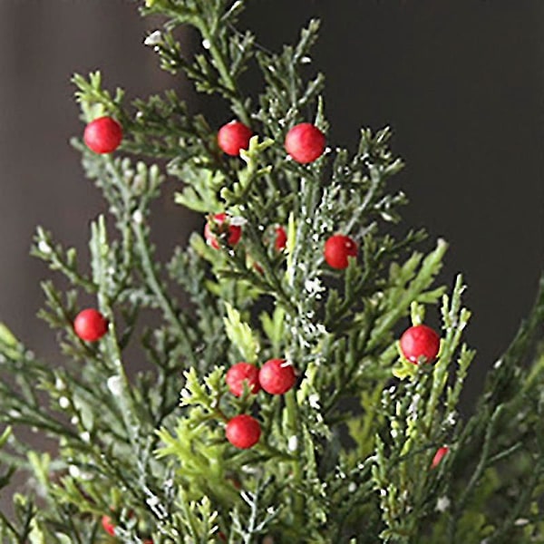 Kunstig Mini Juletre Miniatyr Furu Juletre Skrivebord Juletre Jutebase (30cm/45cm)