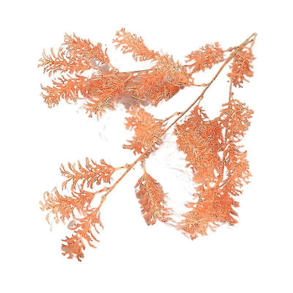 Simulerings Vanilj Bröllopsset Simuleringsväxt Skogsdekoration Projektlayout Falsk Blomma orange