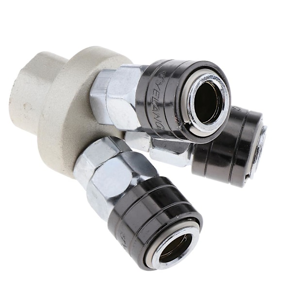 Luftkompressor Konnektor Samling Hurtigkoblinger 12mm Diameter til Maskineri 2 Vejs