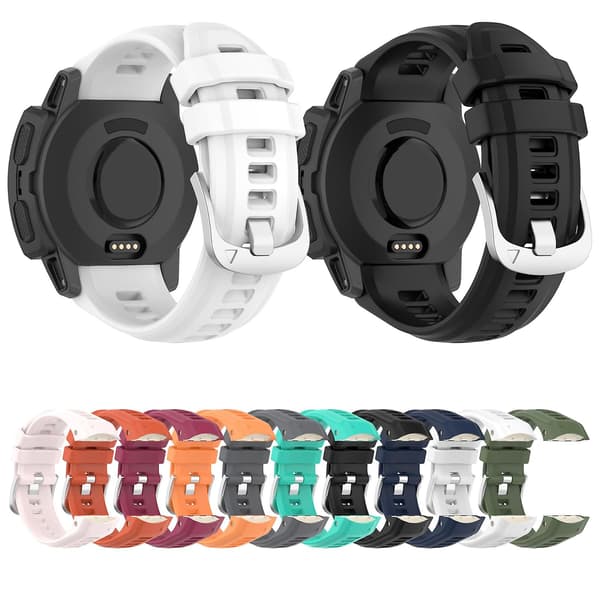 Silikonefarvet urrem, kompatibel med Garmin Instinct 2s