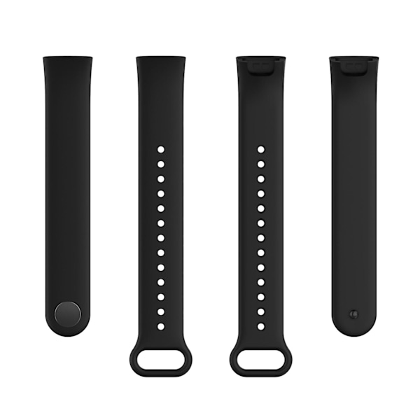 Sort Sort Silikone Urrem kompatibel med Xiaomi Redmi Smart Band Pro