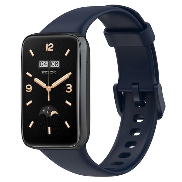 Deep Space Blue Ensfarvet Silikone Urrem i Deep Space Blue