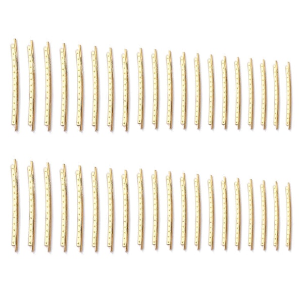 40 st/ Set Klassiska Akustiska Gitarr Bandtråd Koppar 20 Greppbräda Band 2,0 mm För Akustisk Gitarr