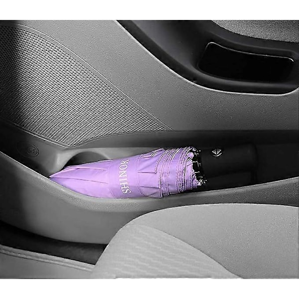 Rejseparaply Kompakt Foldbar Solparaply Letvægts Auto Åben Luk til Kvinder Parasol