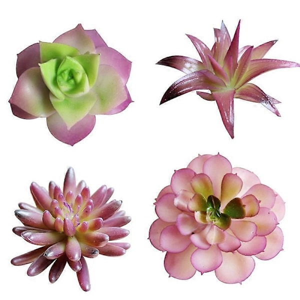 1st Konstgjord Blomma Suckulent Växt DIY Kontor Hem Skrivbord Bonsai Dekor 3