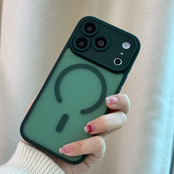 Etui til iPhone 16 Pro Magnetisk Grønn Noz36756