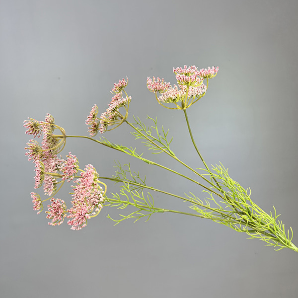 Konstgjorda spetsblommor Heminredning Falska blommor Bröllopsrekvisita Spets Vattenbambu yellow